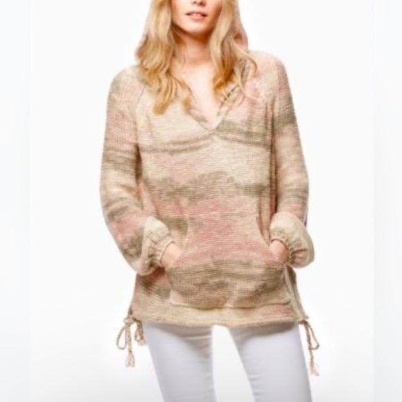 Free people rare snow cone oversized hoodie sweater loose fit slouchy core - Picture 2 of 5